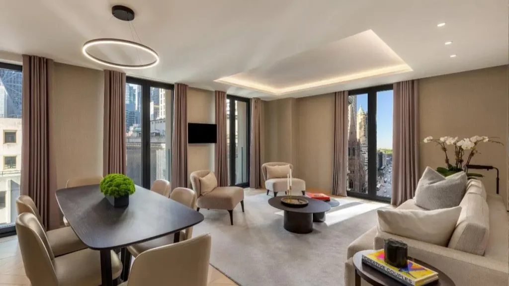 George Clooney’s NYC Apartment