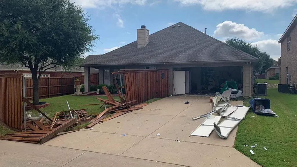 Texas woman home destroyed