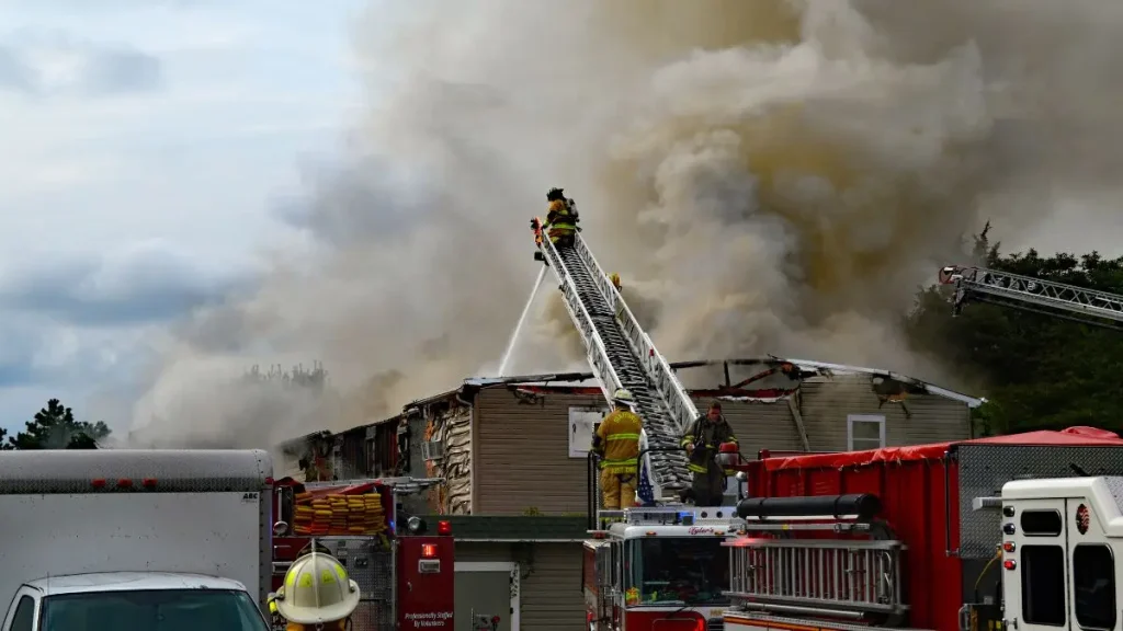 Northeast DC Row House Fire