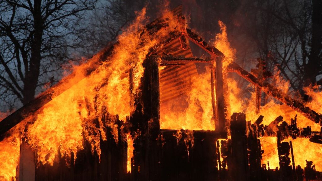 Brookeville Home Fire