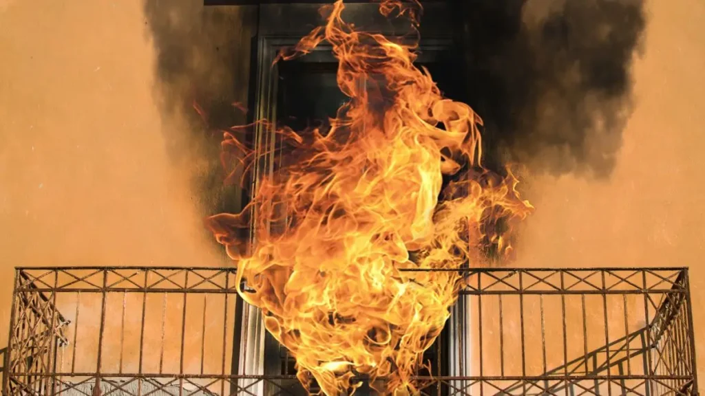 Detroit House Fire
