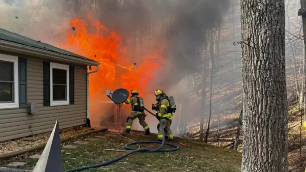 Roanoke County House Fire