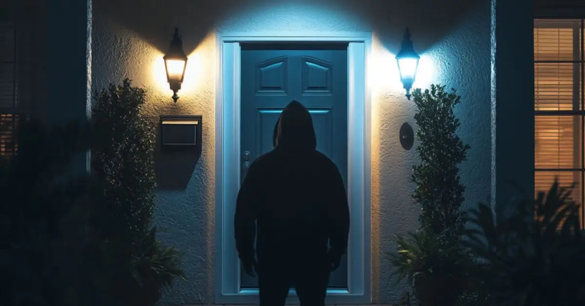 Does porch lighting attract burglars