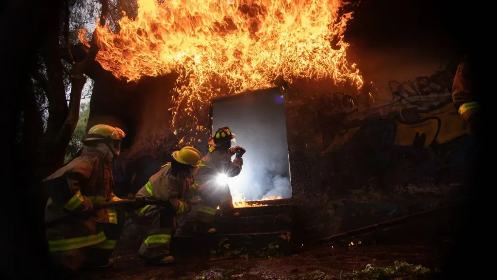 Sterling House Fire