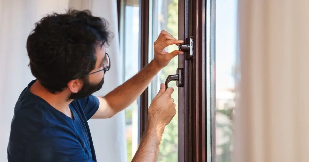 how to Burglar-proof sliding door
