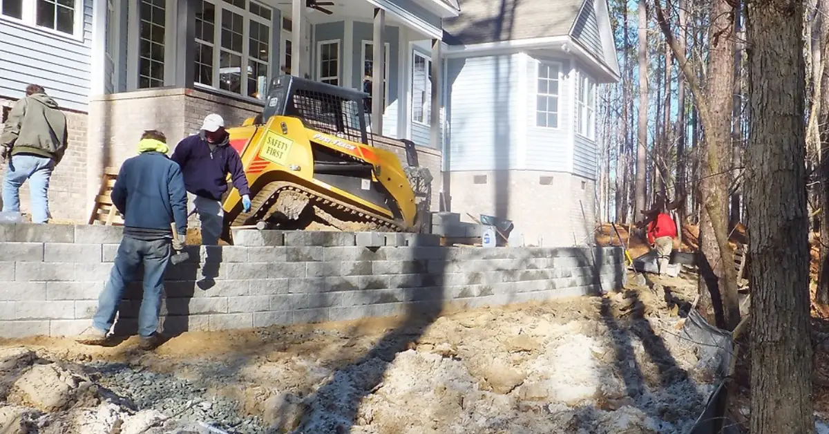 How to build a retaining wall