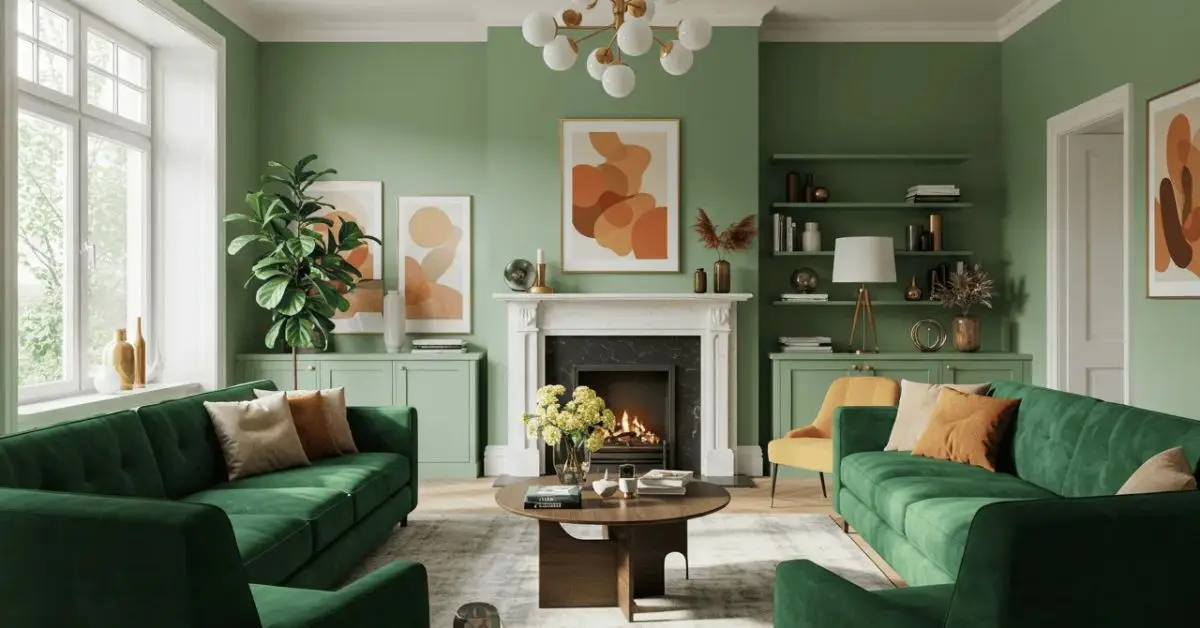 How to choose modern accent wall colors