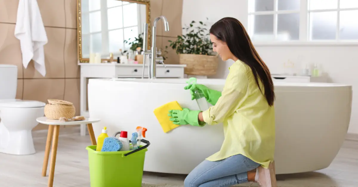 How to deep clean a bathtub
