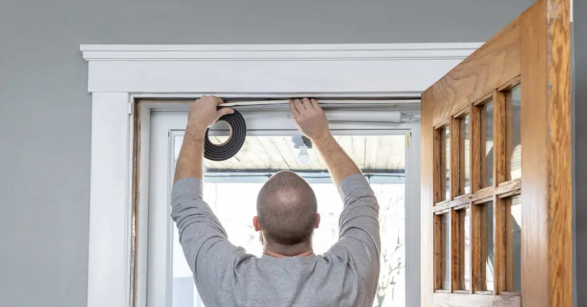 cheap ways to draft proof doors in winter