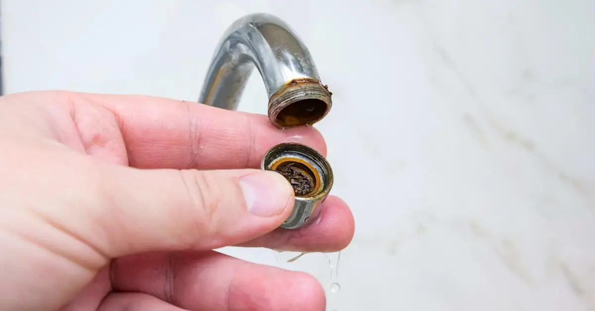 how to fix low water pressure in kitchen sink