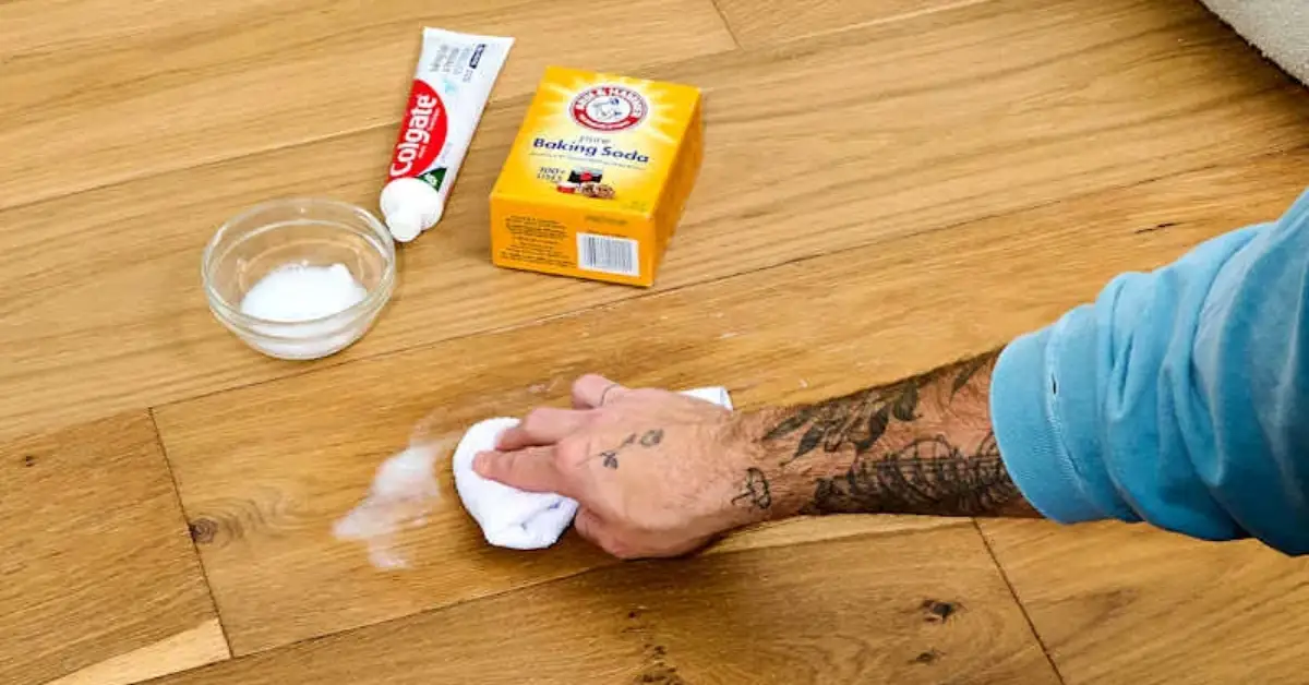how to fix scratched hardwood floors