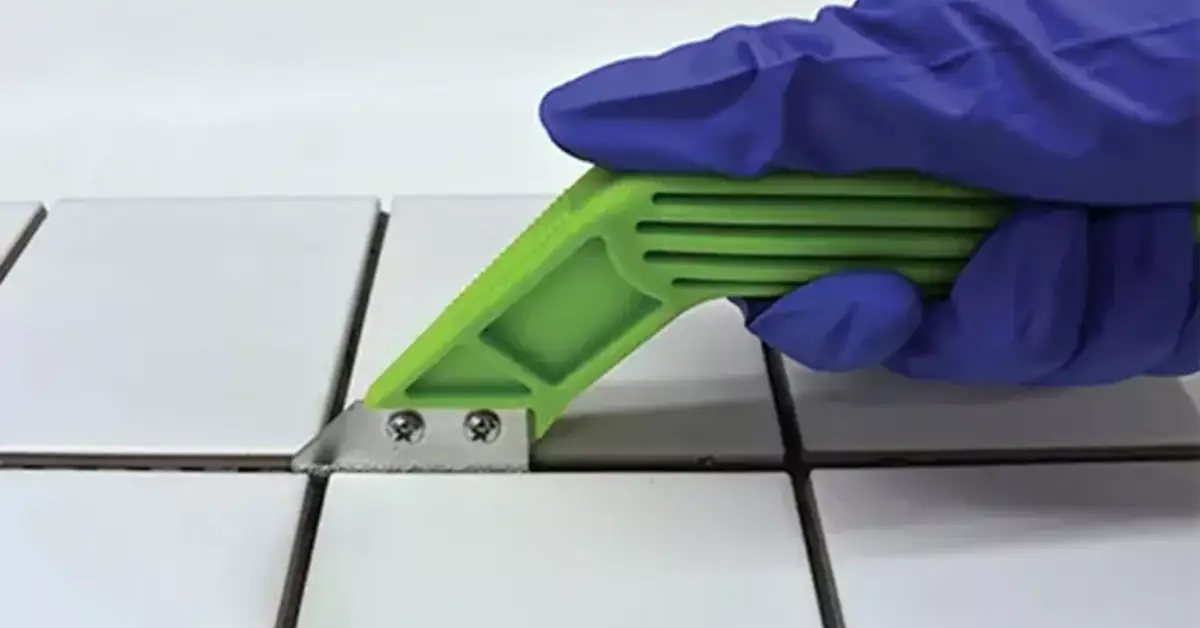 how to remove tile grout safely