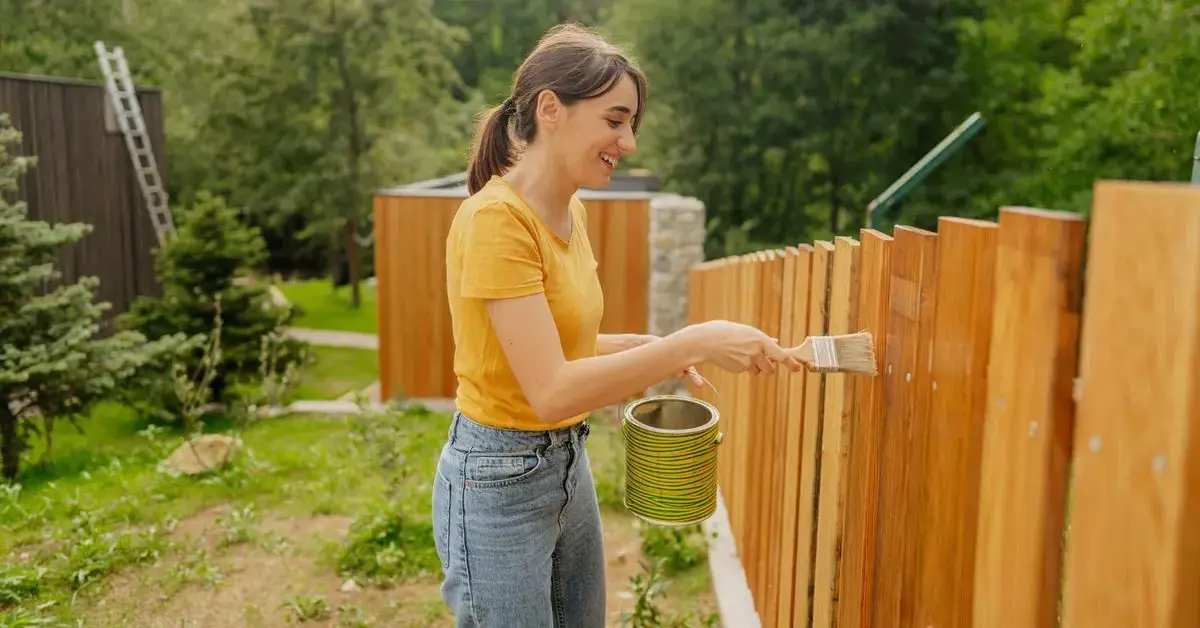 shared fence rules for painting