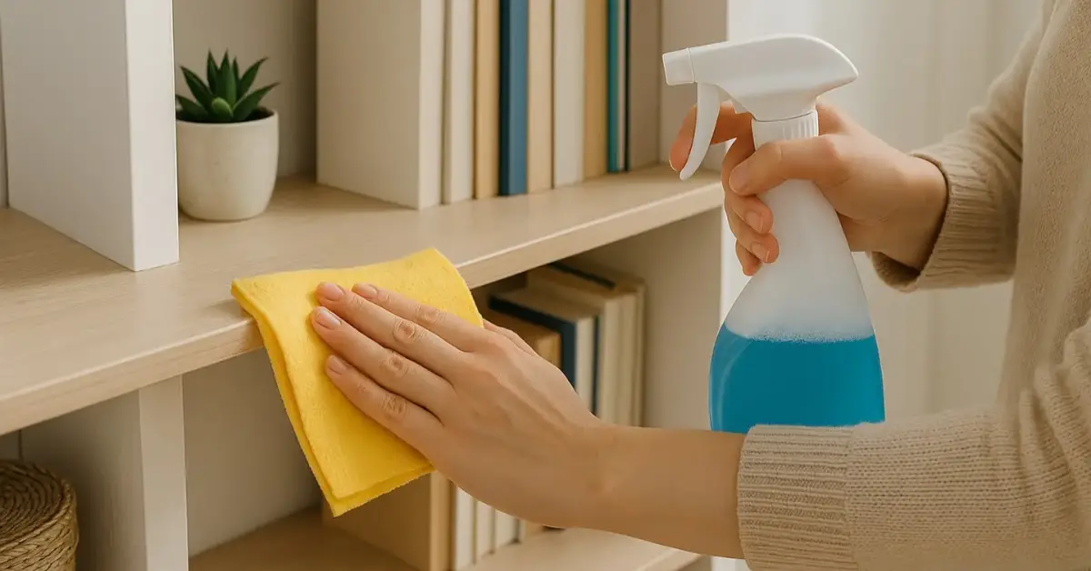 why is my house always dusty even though I clean daily