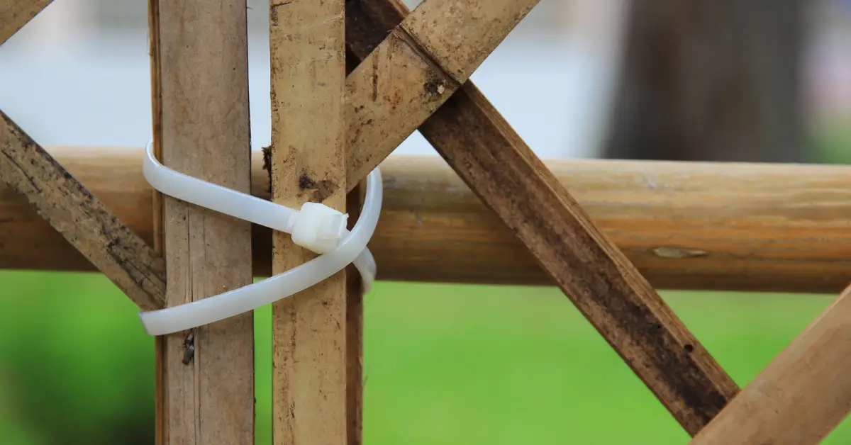 creative uses for zip ties in home