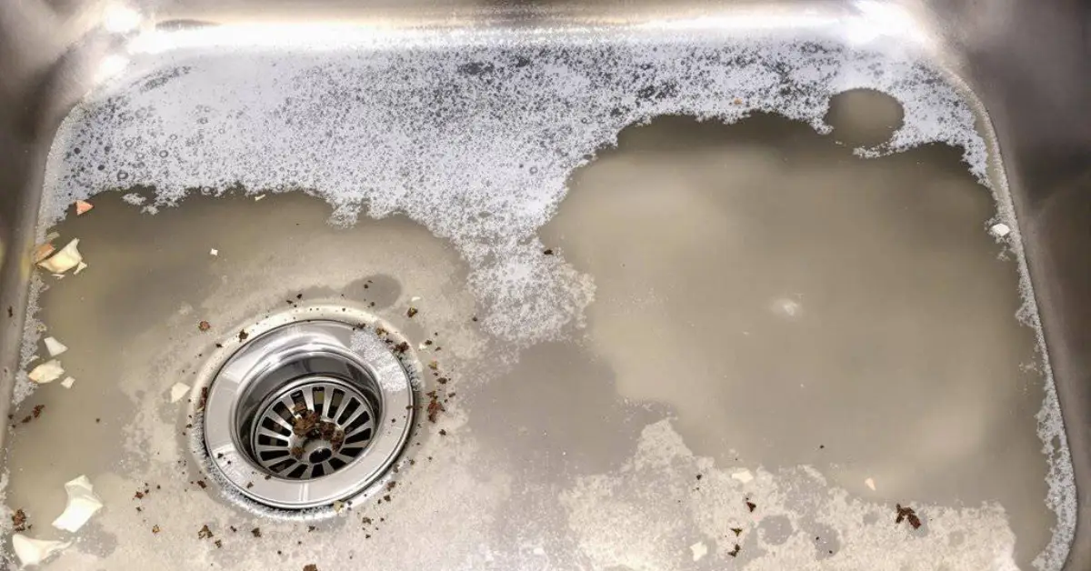 how to remove pink stains from sink