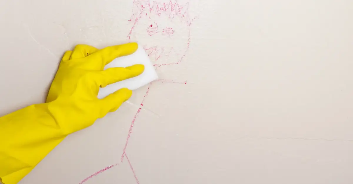how to remove scuff marks from painted walls